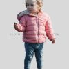 front zip puffer jacket for kids supplier