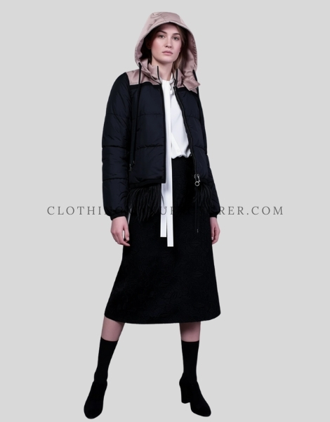 hooded puffer jacket for women supplier