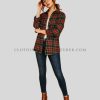 plaid flannel shirt for women supplier
