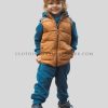 sleeveless puffer jacket for kids supplier