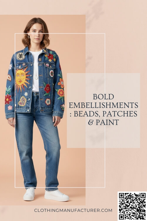 art inspired clothing details