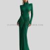 fashionable turtleneck party dress manufacturer