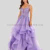 long ruffle lace party dress manufacturer