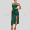 sweetheart neckline glitter party dress manufacturer
