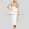waist cut chiffon party dress manufacturer