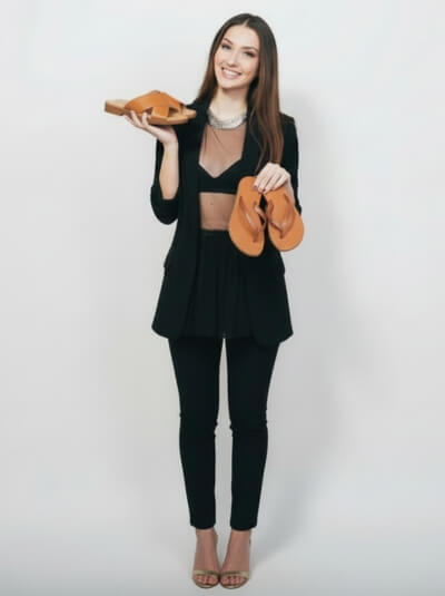 custom sandals in poland