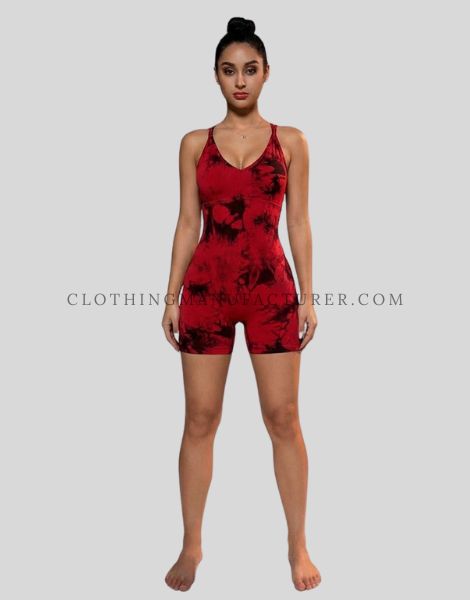 Custom Tie Dye Bodysuit tie dye bodysuit supplier