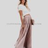 pleated long skirt manufacturer