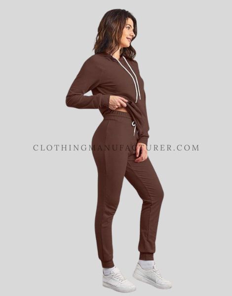 hooded tracksuit for women supplier