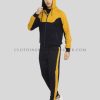 mens duel color tracksuit supplier