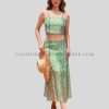 printed long skirt supplier