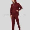 womens breathable full zip tracksuit supplier