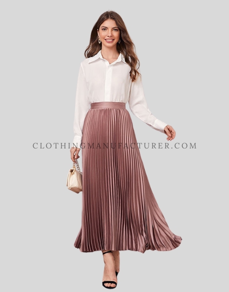womens satin skirt supplier
