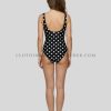 black polka dot swimsuit manufacturer