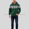 mens cable-knit hooded sweatshirt manufacturer