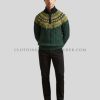 mens zipped funnel neck sweatshirt manufacturer