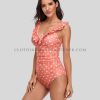 pink polka dot swimsuit manufacturer