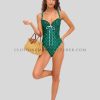 polka dot vintage swimsuit manufacturer