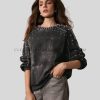 womens black sweatshirt manufacturer