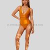 deep v neck swimsuit supplier