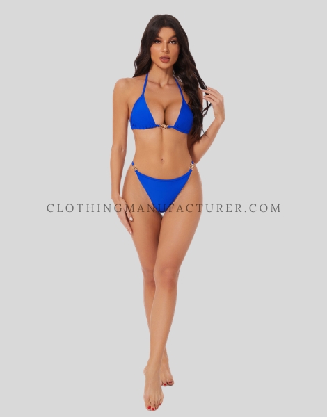 halter-neck bikini set supplier