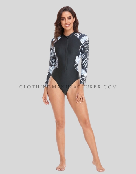 long sleeve swimsuit supplier