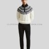 mens zipped funnel neck sweatshirt supplier