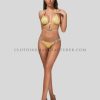 metallic bikini set supplier