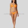side tie triangle bikini set supplier