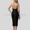 black cocktail dress manufacturer