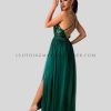 green cocktail dress manufacturer