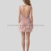 pink cocktail dress manufacturer