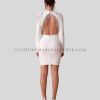 white cocktail dress manufacturer