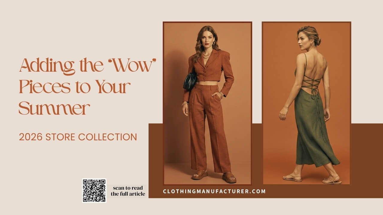 trend-driven wow pieces for a Summer 2026 store collection