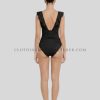 black high waisted swimsuit manufacturer