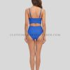 blue two piece swimsuits manufacturer