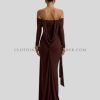 brown tube dress manufacturer