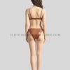 brown two piece swimsuit manufacturer