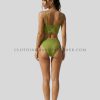 green two piece swimsuit manufacturer