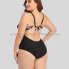 high waisted plus size swimsuit manufacturer