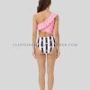one shoulder two piece swimsuits manufacturer