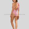 pink one piece swimsuit manufacturer