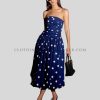 polka dot tube dress manufacturer