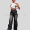 ripped jeans wide leg manufacturer