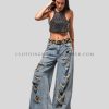 baggy ripped jeans supplier