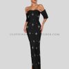 black sequin tube dress supplier