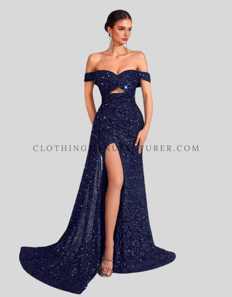 Custom Blue Tube Dresses blue tube dresses supplier