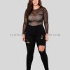 dark ripped jeans plus size supplier