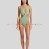 high cut one piece swimsuit supplier