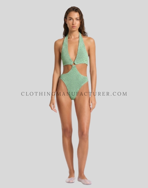 high cut one piece swimsuit supplier